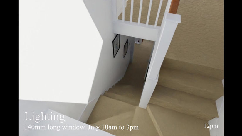 Lighting loft time-lapse 140mm x 78mm long window